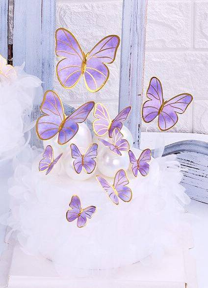 Butterfly Purple Pack of 10