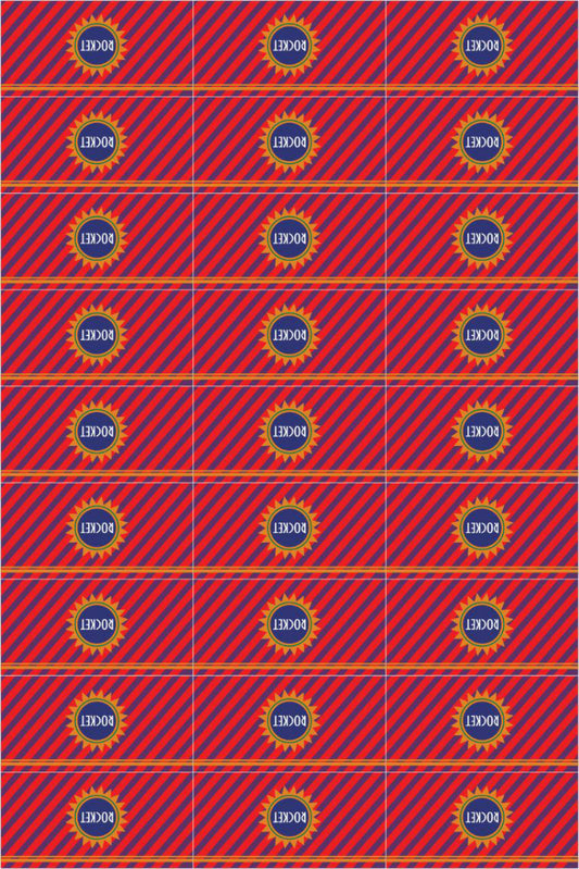 Rocket Sheet ( 27  Stickers In One Sheet )