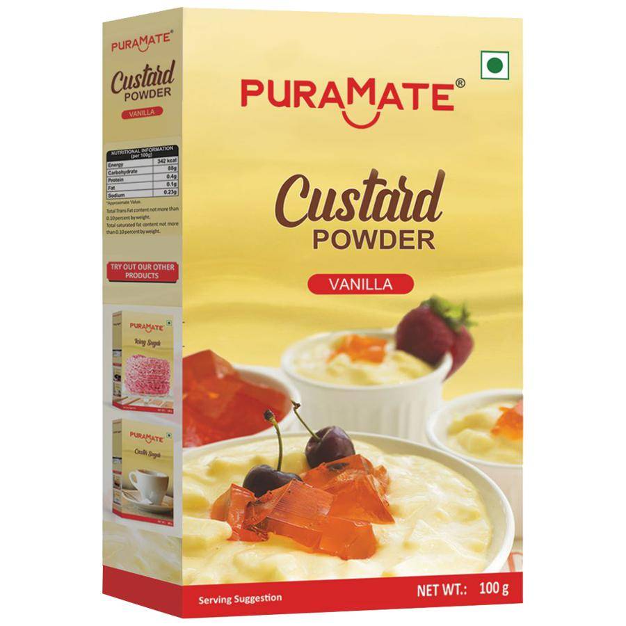 Puramate Custard Powder Vanilla 100 gram