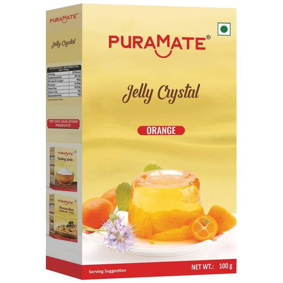 Puramate Jelly Crystal 100 gram

Orange