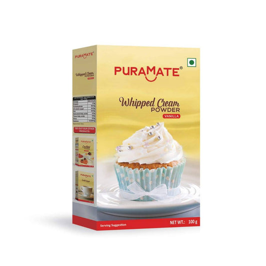 Puramate wipping cream powder
100gm