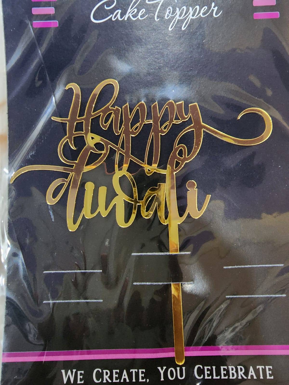 Diwali Acrylic Topper