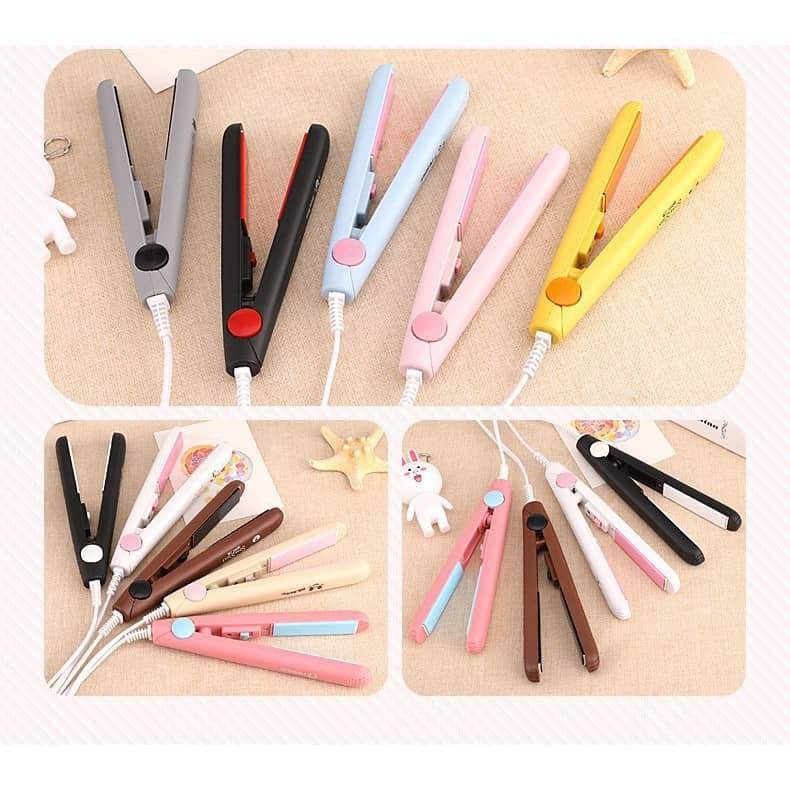 MINI HAIR STRAIGHTENER ( RANDOM COLOR)