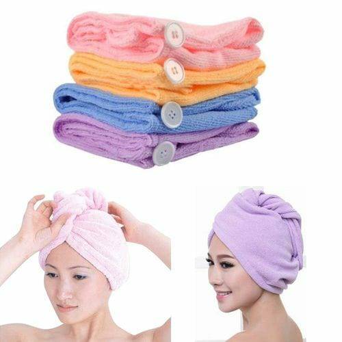 Microfiber Hair Wrap.