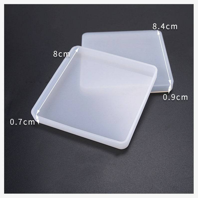 Square silicon resin mould
4 inch mould