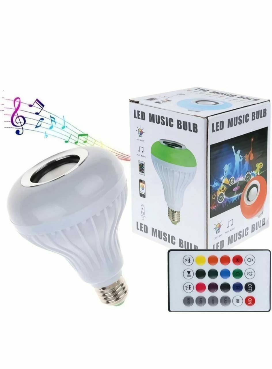 Homebakersmart Magic LED Bulb with Bluetooth speaker