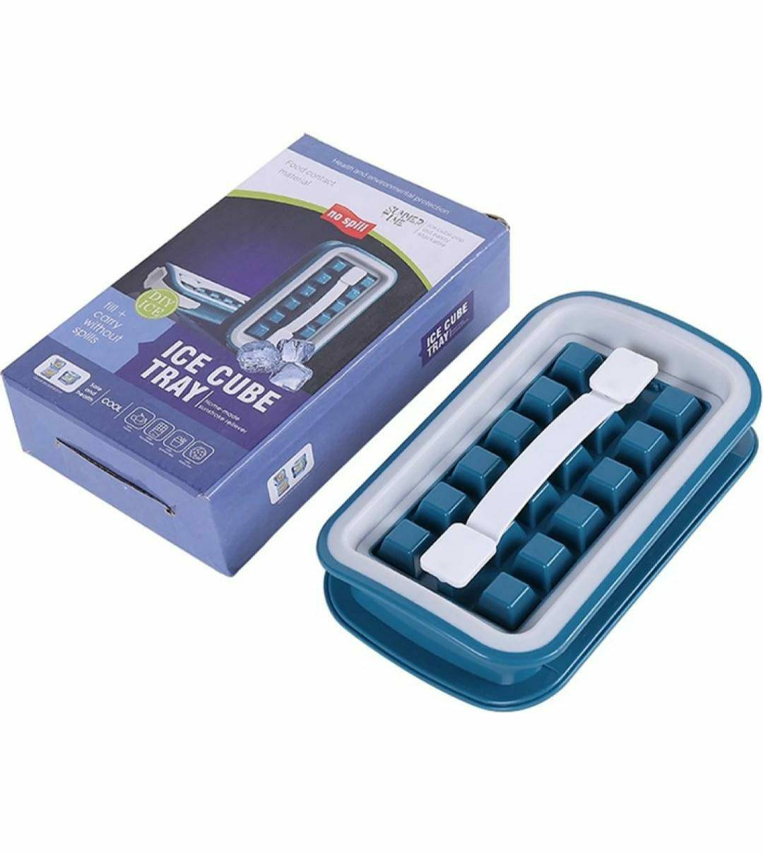 Homebakers Mart Mini Portable Durable Ice Mould 34?Grid Foldable