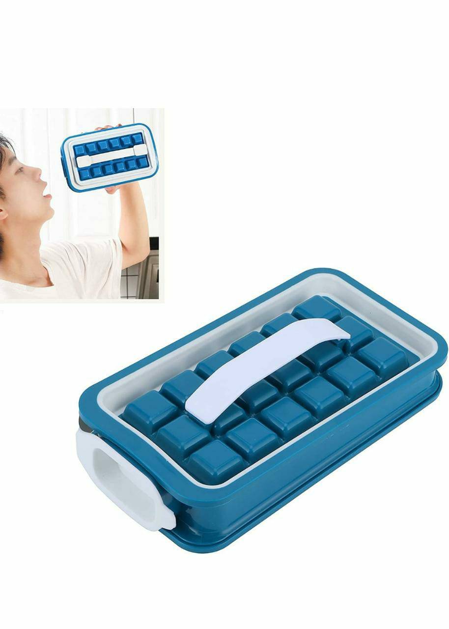 Homebakers Mart Mini Portable Durable Ice Mold 34?Grid Foldable