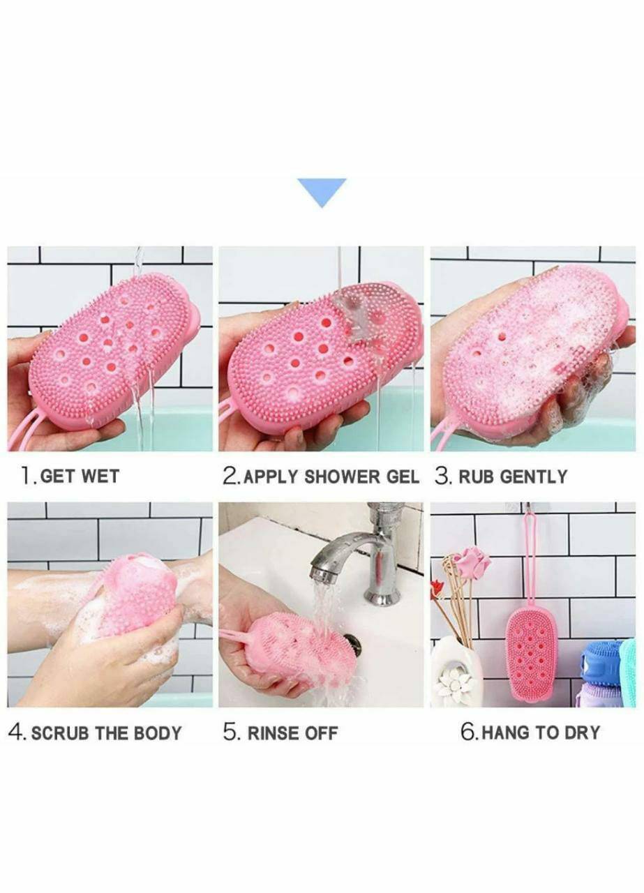 Homebakersmart Bubble bath brush
Material:-silicone