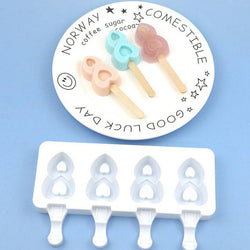 Double Heart Silicone Mould