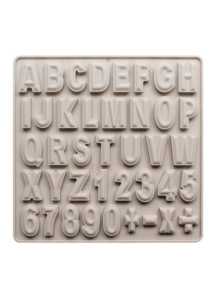 3D Letter chocolate mould