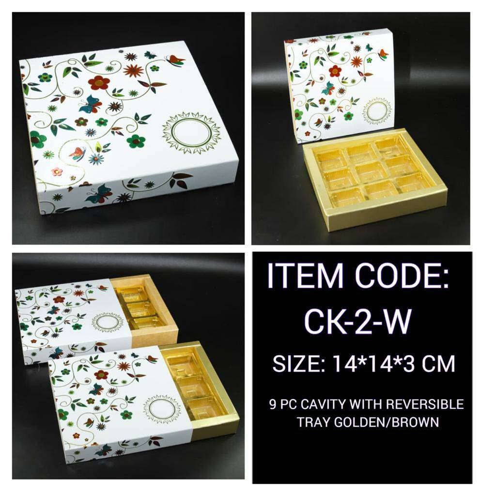 9 cavity chocolate box