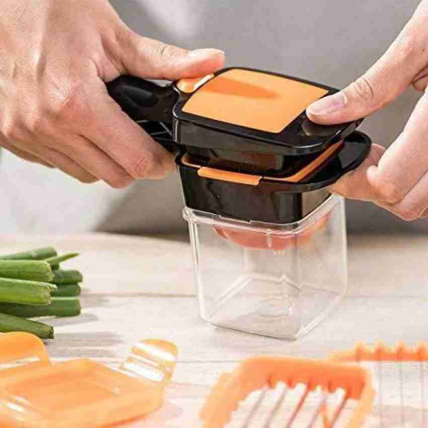 Vegetable & fruit Grater & Slicer( 5 in 1 Nice Dicer)