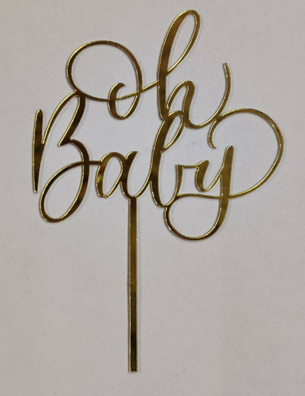 OH Baby Cake  Topper