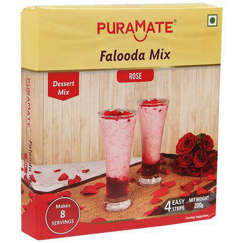 Puramate Falooda Mix Rose 200g