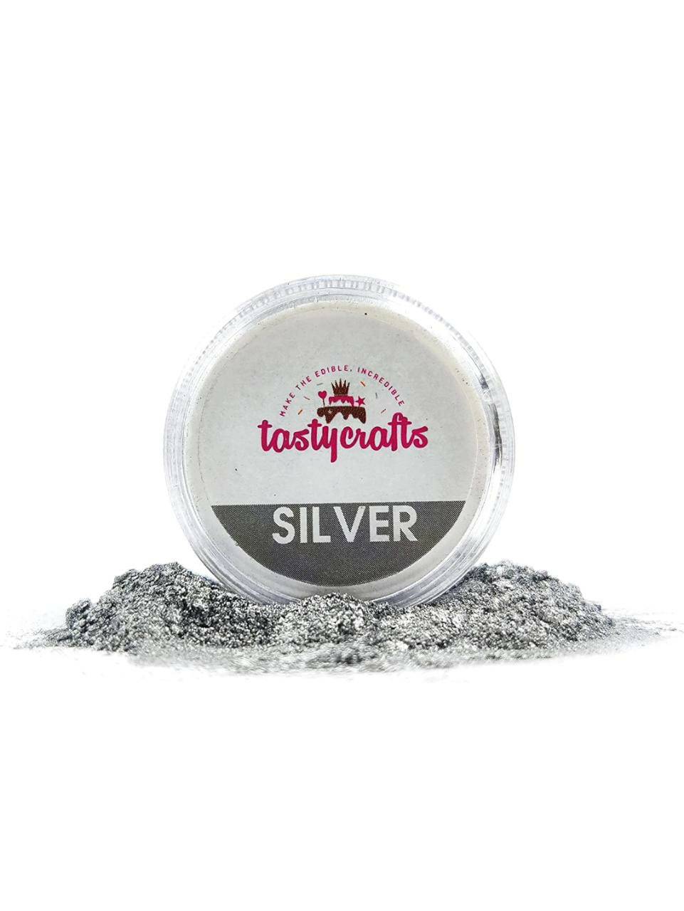 Tastycraft Silver Luster DustWeight -4.5 gm