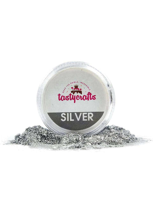 Tastycraft Silver Luster DustWeight -4.5 gm