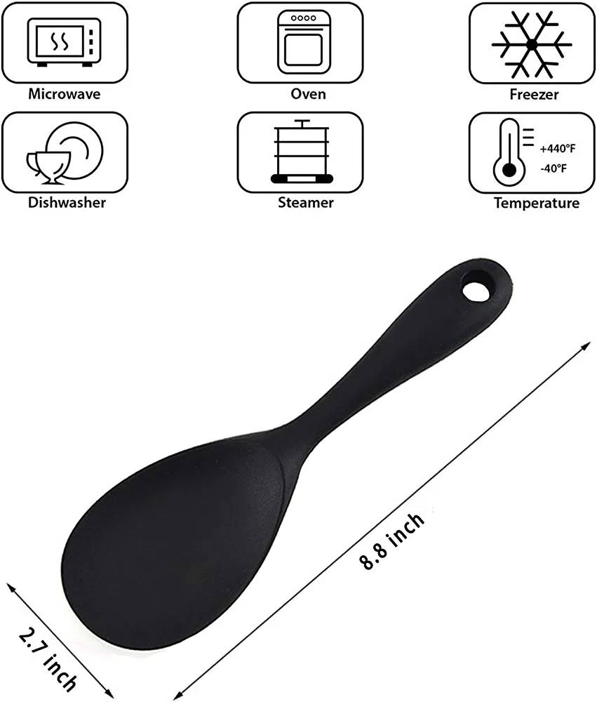 Silicone Rice Paddle Spoon