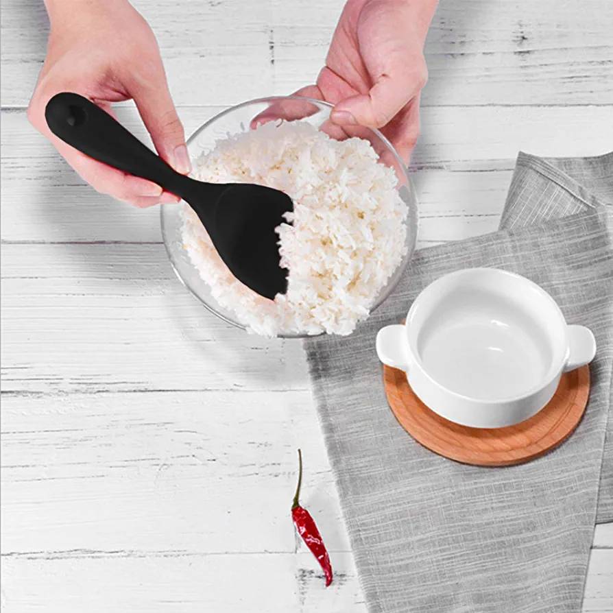 Silicone Rice Paddle Spoon