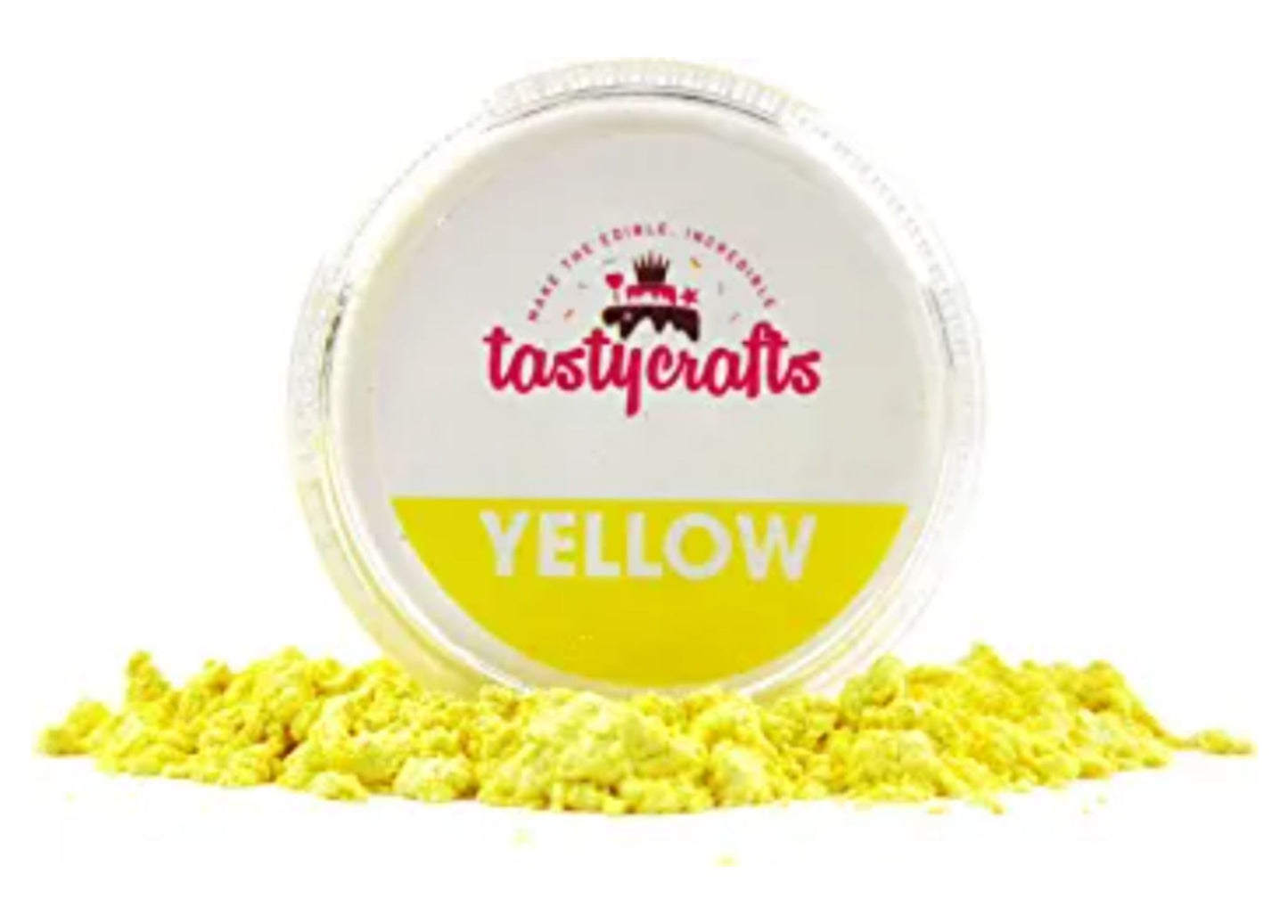 Tastycraft Yellow Luster Dust
Weight -4.5gm