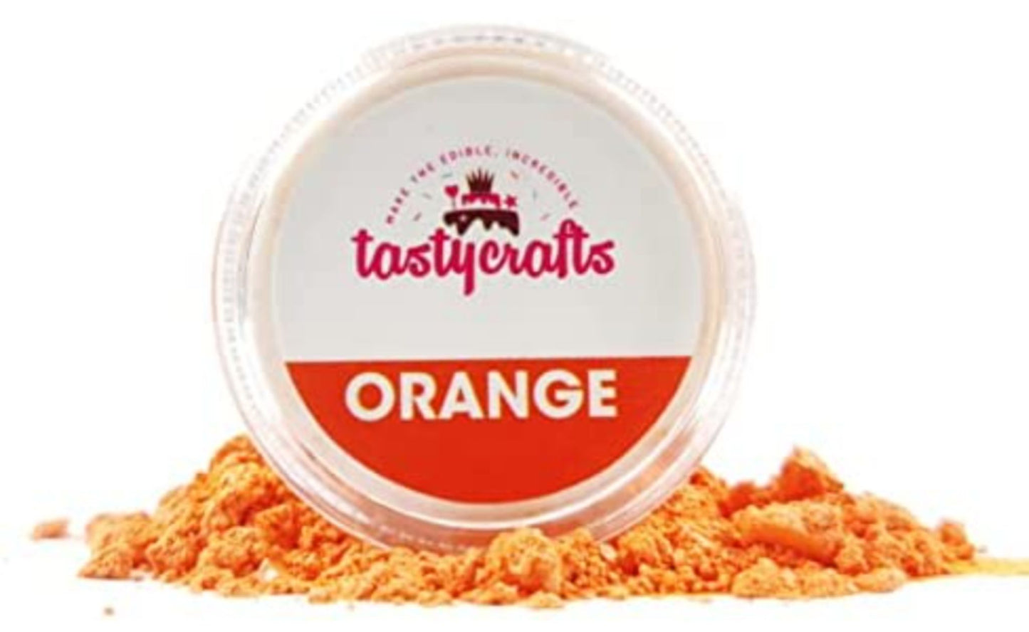 Tastycraft Orange Luster Dust
Weight -4.5gm