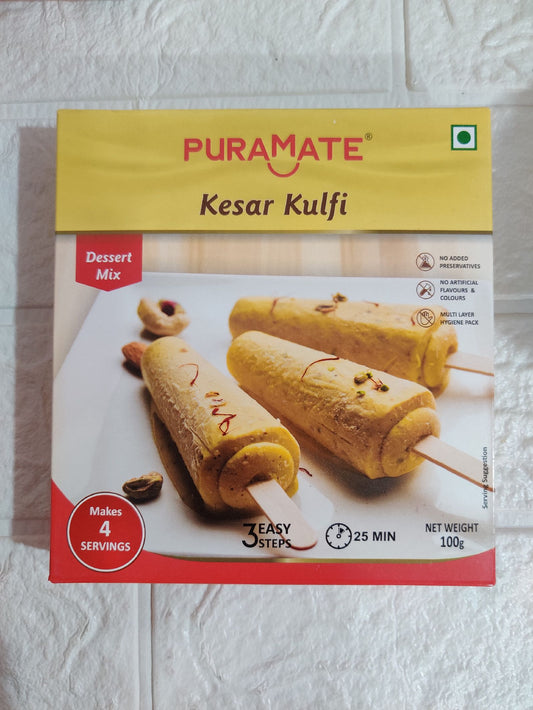 Puramate Dessert Mix Kesar  Kulfi