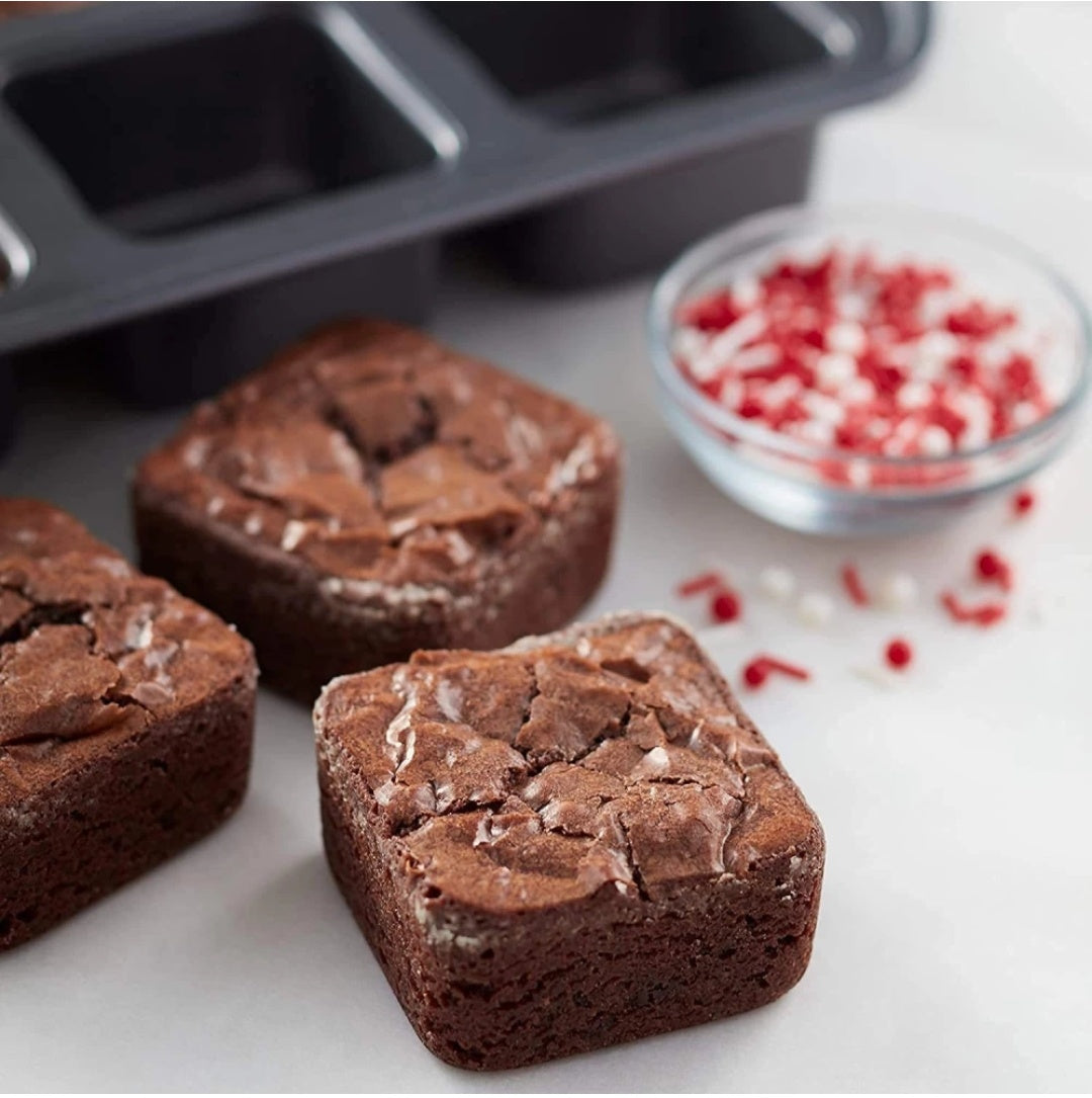 6 cavity Brownie tray