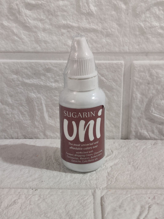 Sugarin Uni Burgundy colour 
30ml