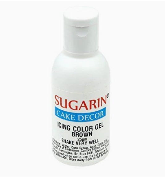 Sugarin Premium Brown Gel colour 25ml