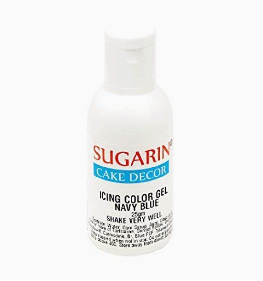 Sugarin Premium Navy Blue Gel colour 25ml