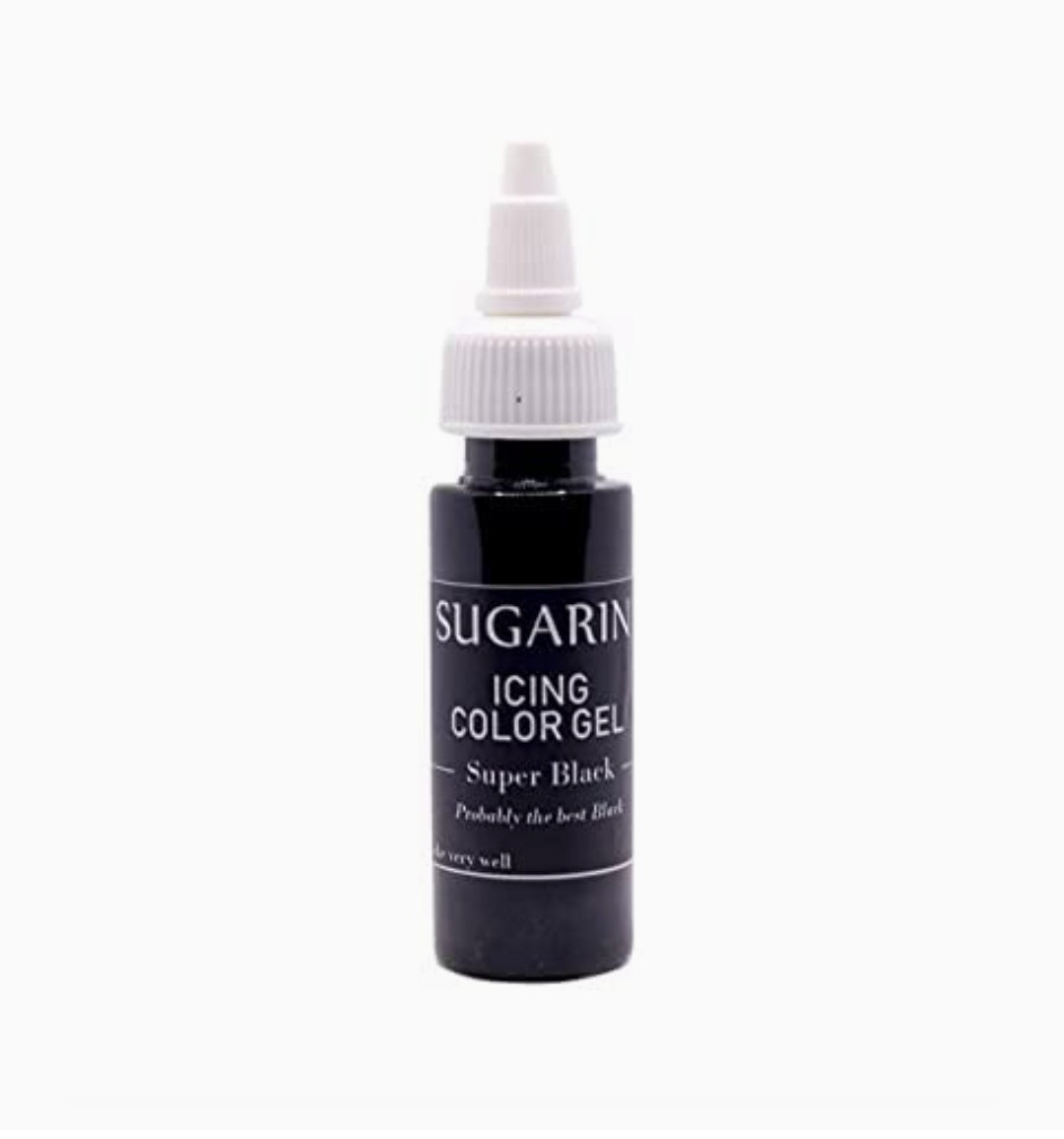 Sugarin Premium Super Black Gel colour 30ml