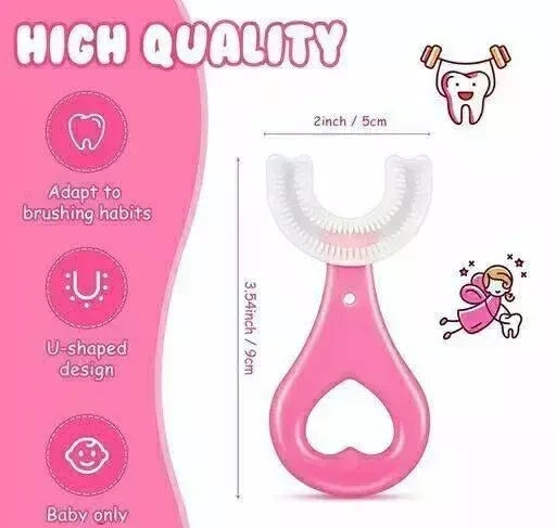 Soft Bristle Silicon Toothbrush For Kids