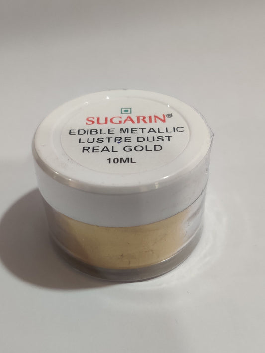 Sugarin Real Gold Edible Metellic Lustre Dust