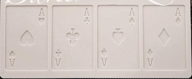 Playing Cards Fondant Mould