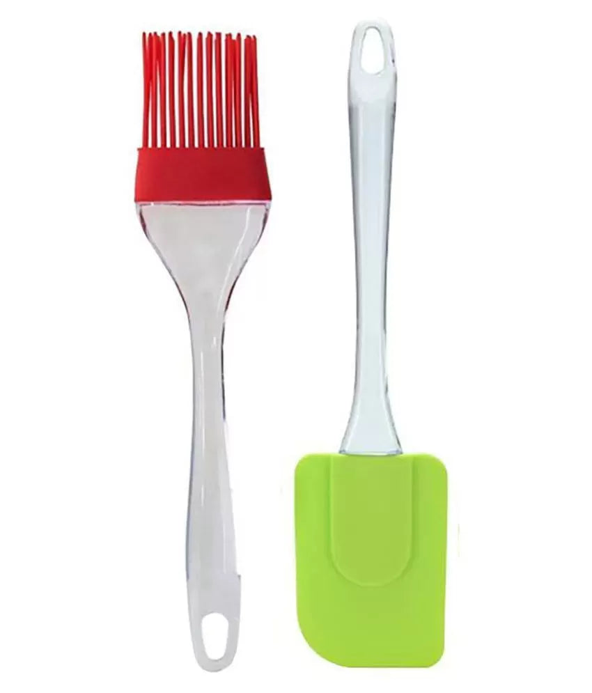 Silicon Spatula and Silicon Brush