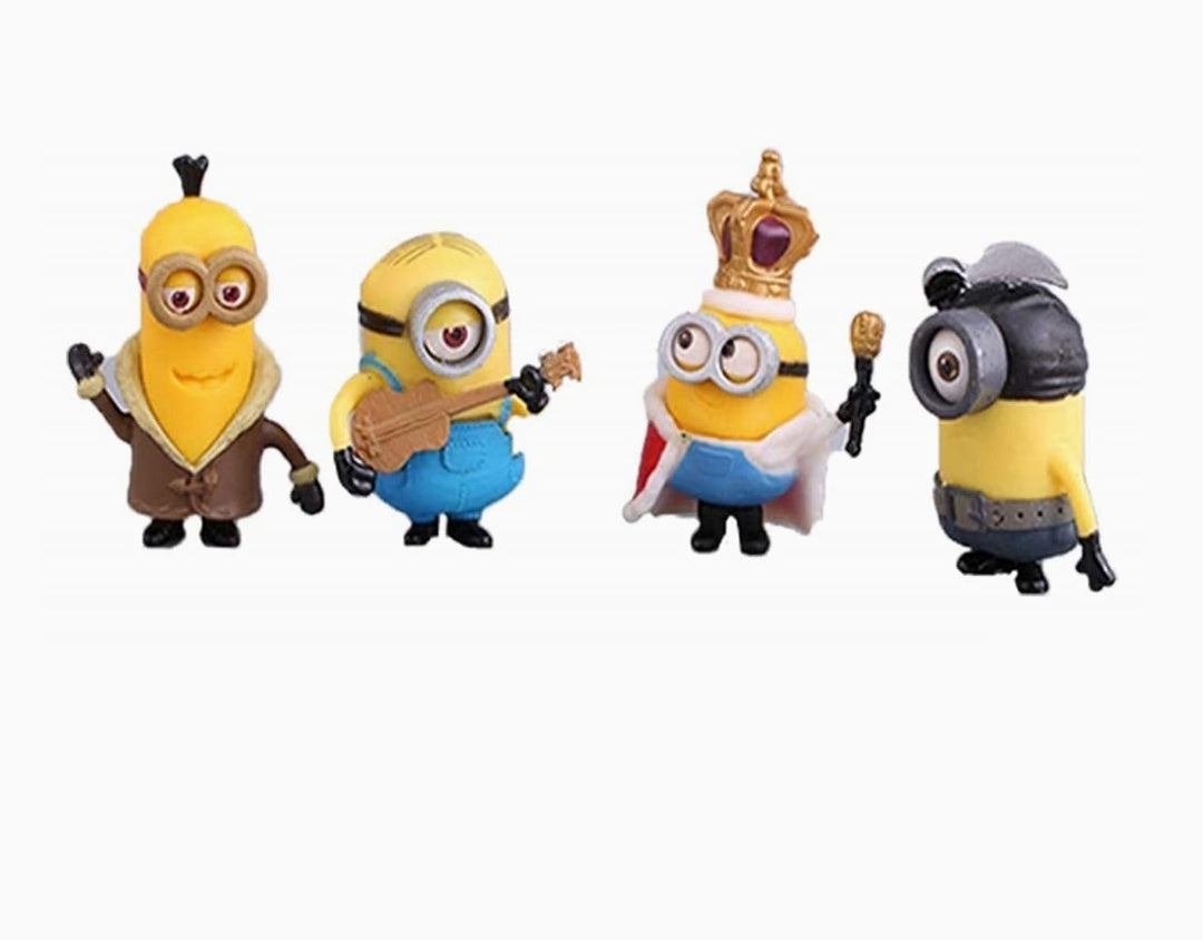 Minion Theme Topper Set of 10