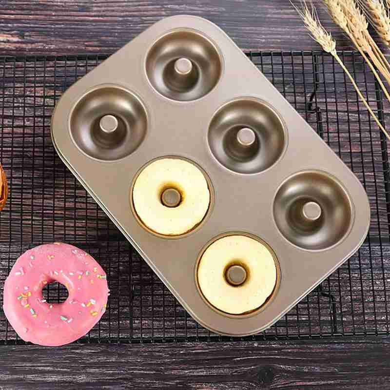 Non Stick 6 Cavity Donut Tray