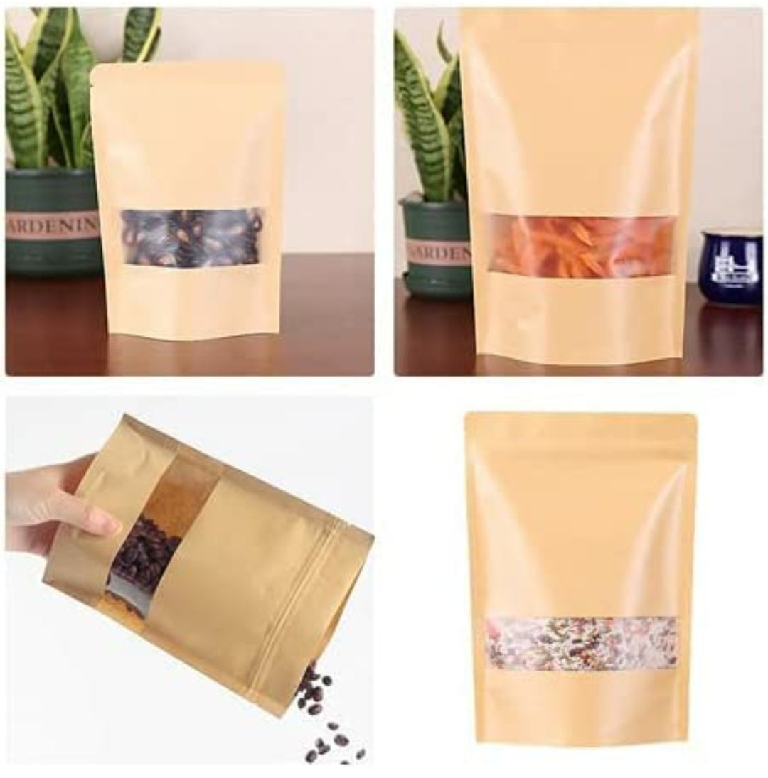 Zip Lock Pouch Size - 9*12 inch