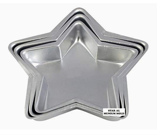 Star Can Mould 
Set of 3