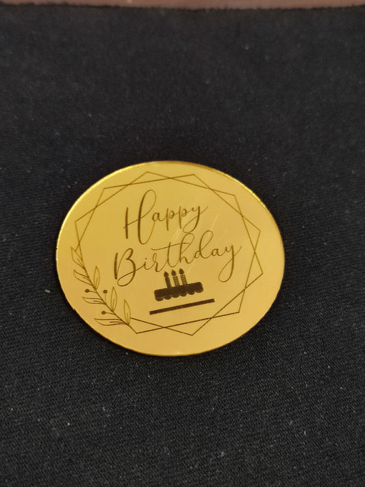 Acrylic Birthday Coin 2 Inch TT00211