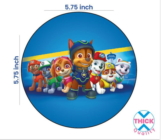 Tastycraft (Pawpatrol) theme Edible Precut Wafer sheet (EWC-130)