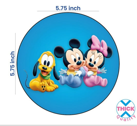 Tastycraft (Mickey Mouse )  theme Edible Precut Wafer sheet (EWC-126)