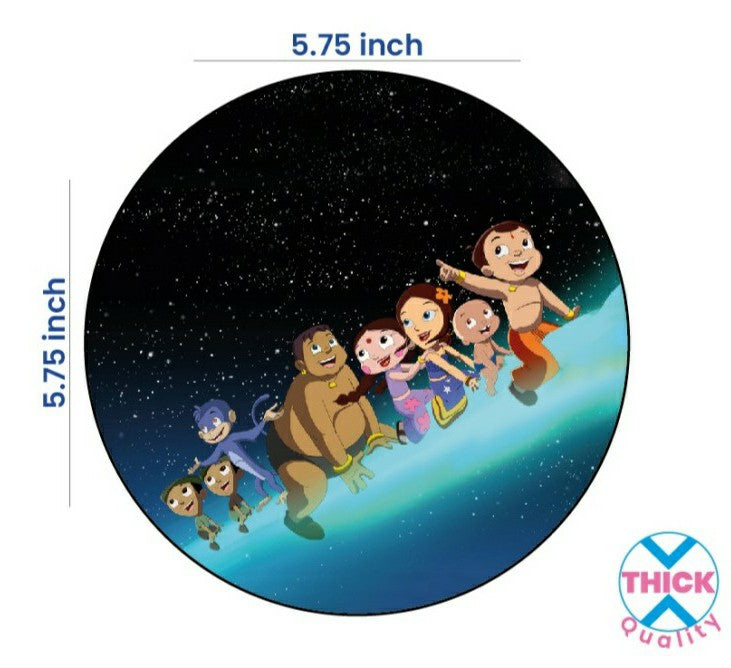 Tastycraft (Chhota Bheem )  theme Edible Precut Wafer sheet (EWC-110)