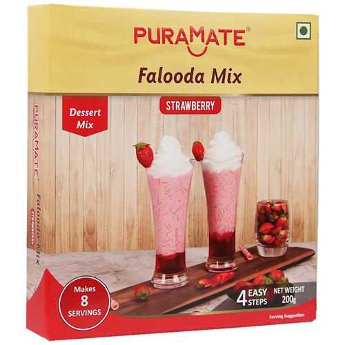 Puramate Falooda Mix Strawberry 

200g