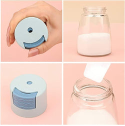 SALT DISPENSER GLASS BOTTLE