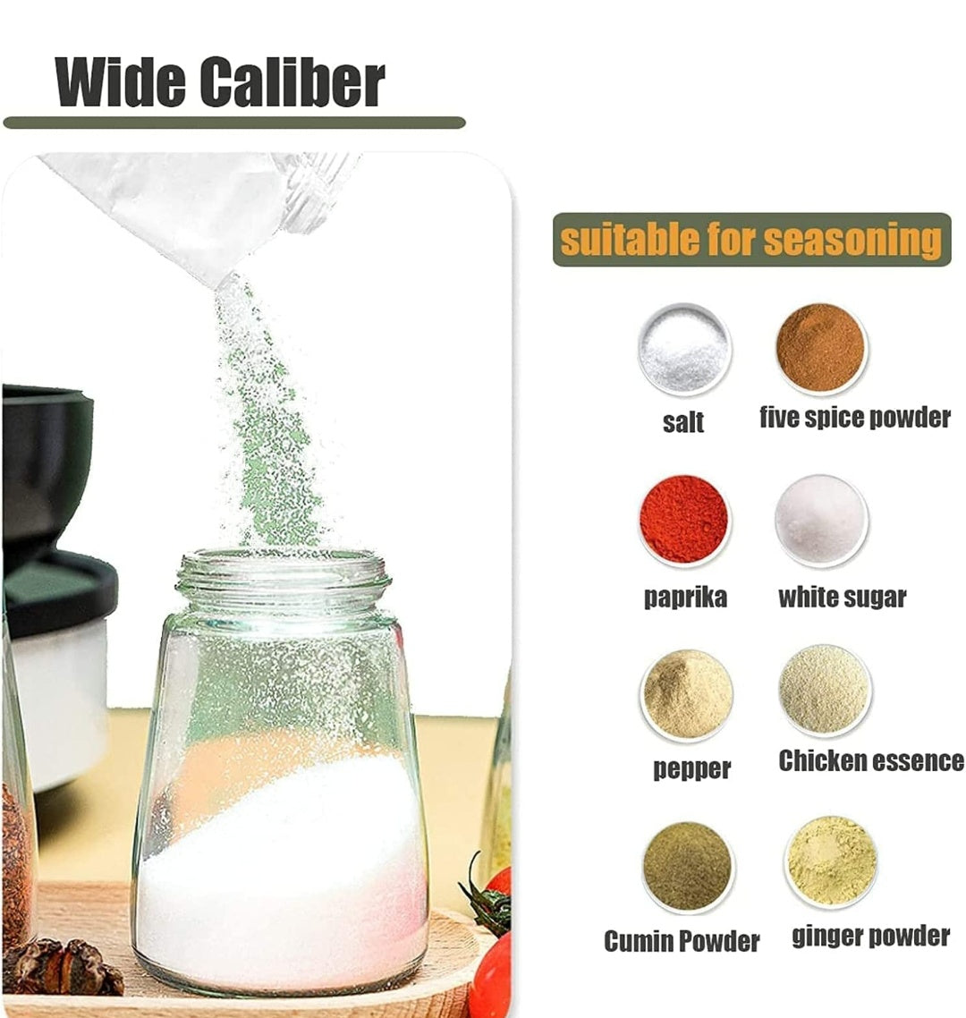 SALT DISPENSER GLASS BOTTLE