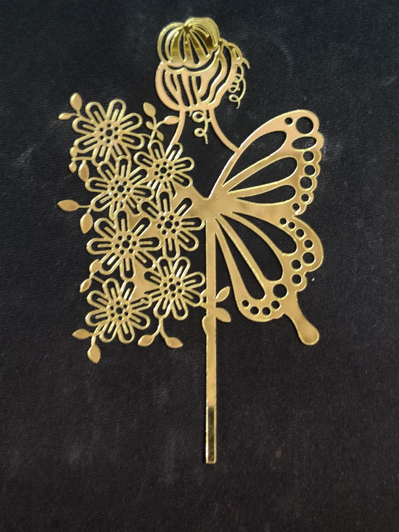 Acrylic Butterfly  Cake Topper