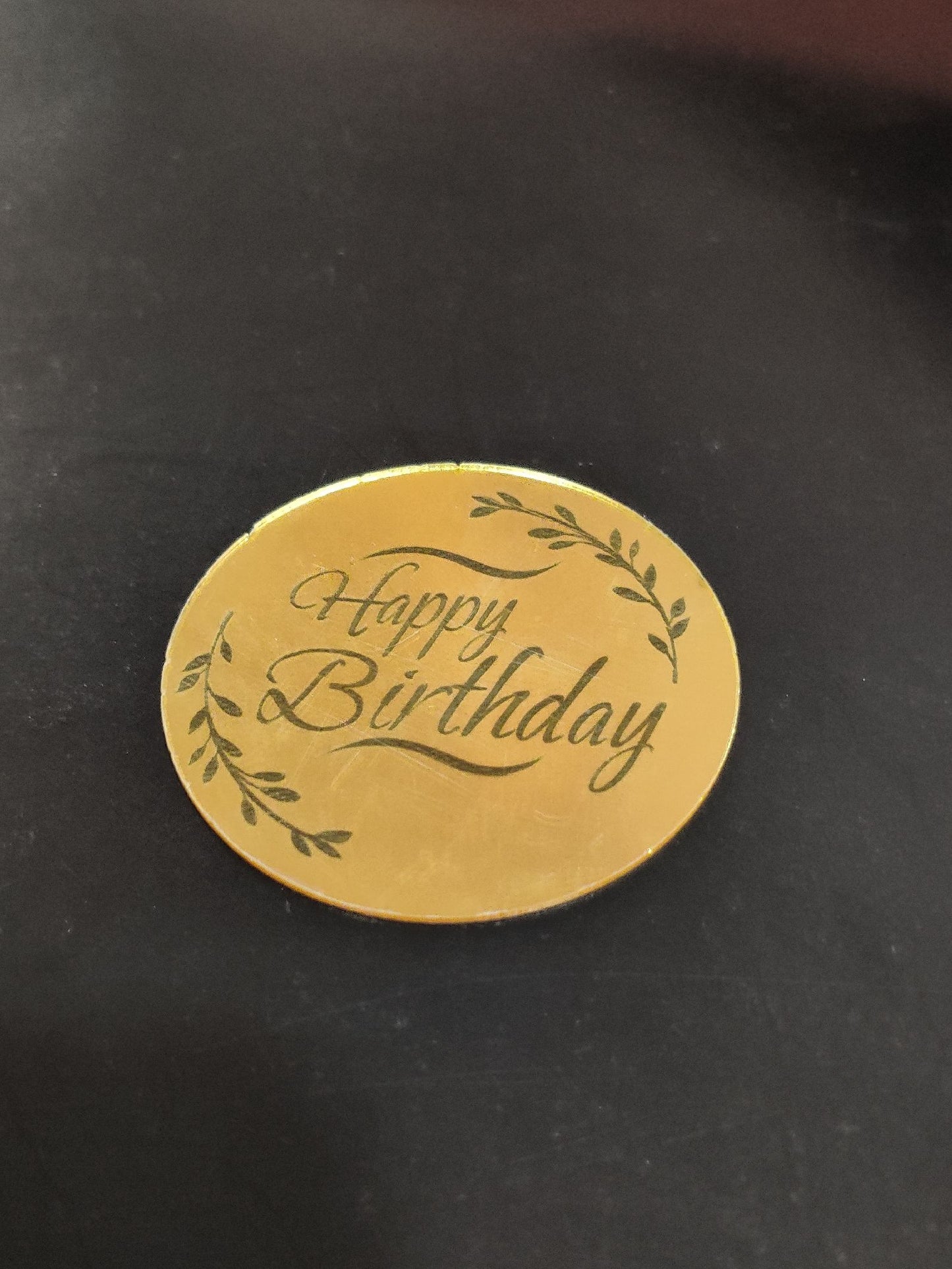 Acrylic Birthday Coin 2 inch TT00223