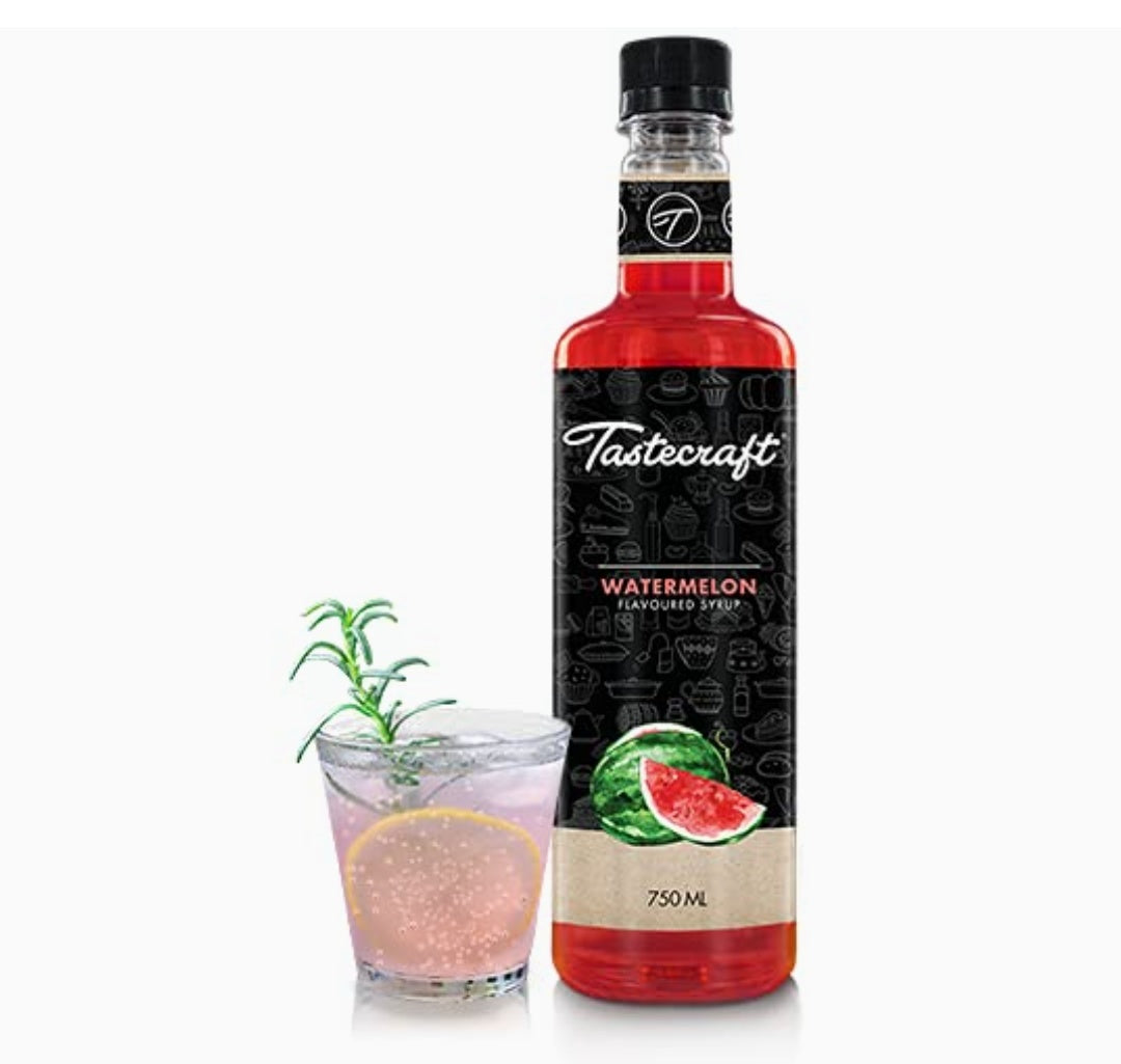 Tastecraft Watermelon  Flavoured Syrup 750ml