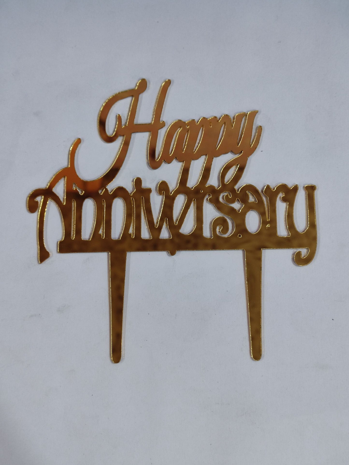 Acrylic Happy Anniversary Topper RT00668